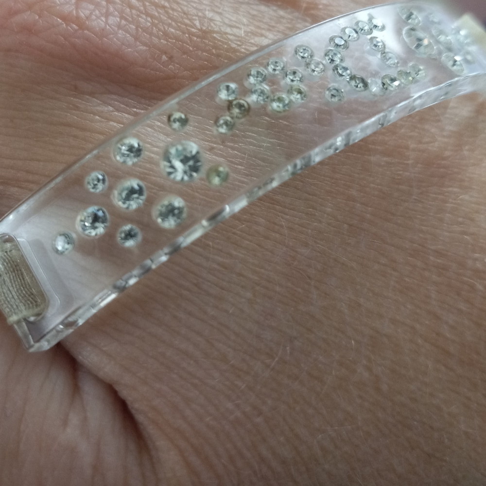 Dior Clear Rhinestone Choker - Picture 8 of 9